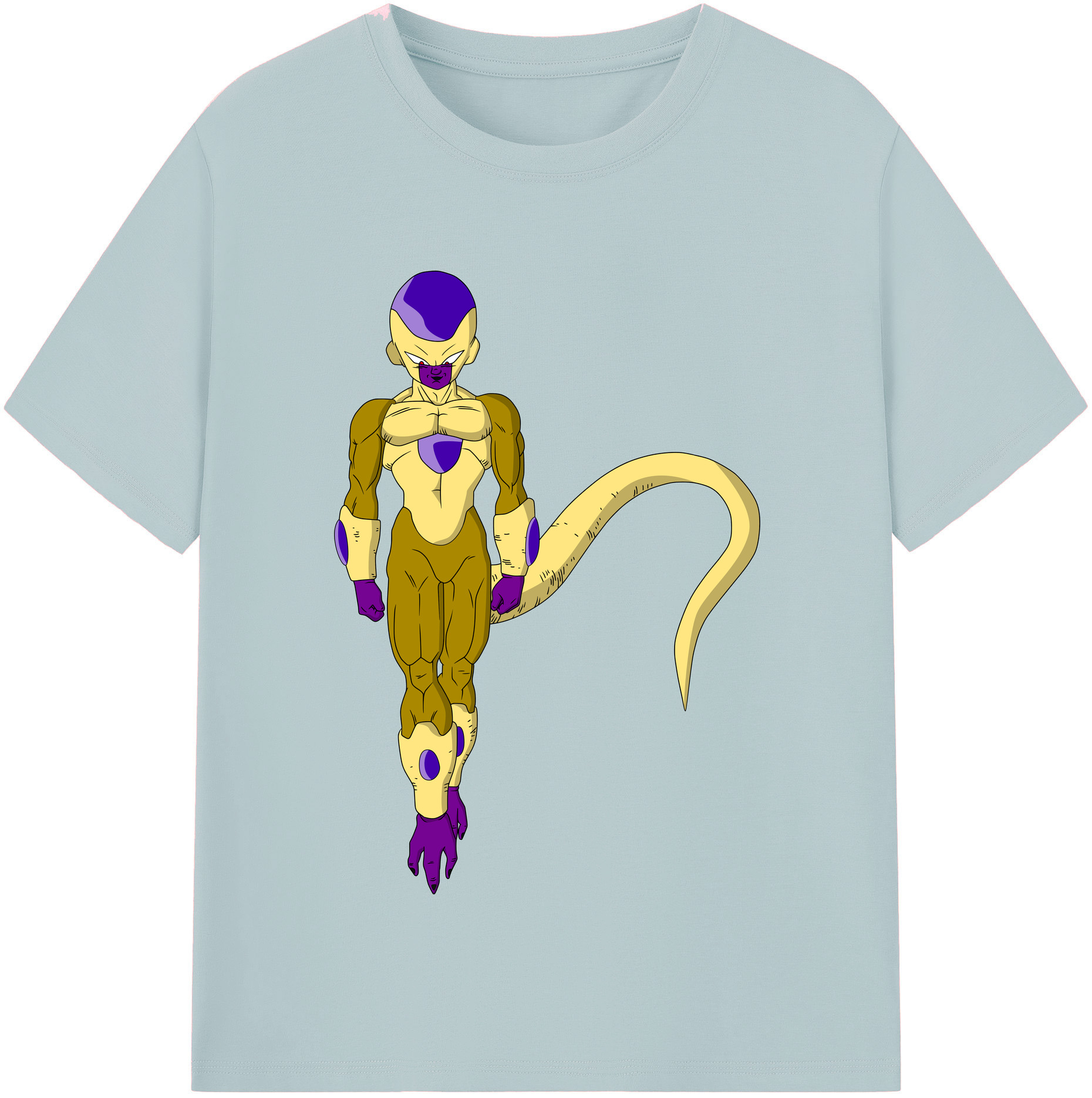 （画像用） ドラゴンボール フリーザ DRAGON BALL Frieza 綿100％半袖Tシャツ（フロントプリント）
